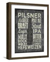 Beer Sign III-Erin Clark-Framed Giclee Print