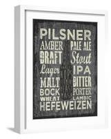 Beer Sign III-Erin Clark-Framed Giclee Print