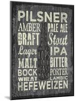 Beer Sign III-Erin Clark-Mounted Giclee Print