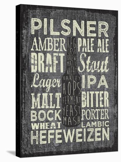 Beer Sign III-Erin Clark-Stretched Canvas