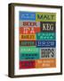 Beer Speak-Sam Appleman-Framed Art Print