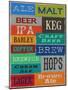 Beer Speak-Sam Appleman-Mounted Art Print