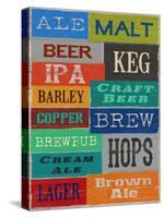 Beer Speak-Sam Appleman-Stretched Canvas