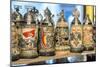 Beer Steins for Sale, Rothenburg, Germany-Jim Engelbrecht-Mounted Photographic Print