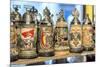 Beer Steins for Sale, Rothenburg, Germany-Jim Engelbrecht-Mounted Photographic Print