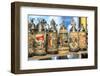 Beer Steins for Sale, Rothenburg, Germany-Jim Engelbrecht-Framed Photographic Print