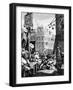 Beer Street, 1751-William Hogarth-Framed Giclee Print