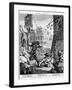 Beer Street, 1751-William Hogarth-Framed Giclee Print