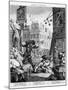 Beer Street, 1751-William Hogarth-Mounted Giclee Print