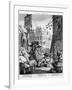 Beer Street, 1751-William Hogarth-Framed Giclee Print