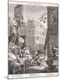 Beer Street, 1751-William Hogarth-Mounted Giclee Print