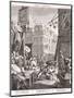 Beer Street, 1751-William Hogarth-Mounted Giclee Print