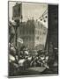 Beer Street and Gin Lane 1, 1751-William Hogarth-Mounted Giclee Print