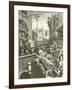 Beer Street and Gin Lane-William Hogarth-Framed Giclee Print