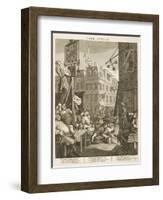 Beer Street Political Print-null-Framed Photographic Print