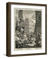 Beer Street-William Hogarth-Framed Art Print