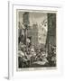 Beer Street-William Hogarth-Framed Art Print