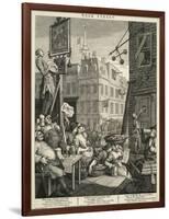 Beer Street-William Hogarth-Framed Art Print