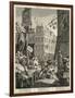 Beer Street-William Hogarth-Framed Art Print