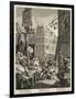 Beer Street-William Hogarth-Framed Art Print