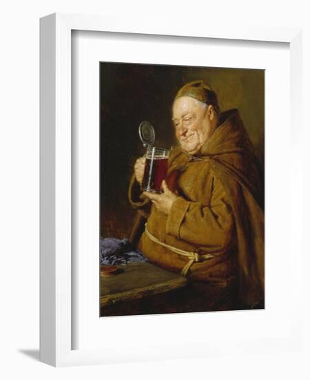 Beer Tasting, 1905-Eduard Grutzner-Framed Giclee Print