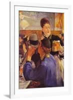 Beer Waitress-Edouard Manet-Framed Art Print