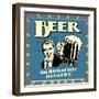 Beer! Zero Nutritional Value and Proud of It!-Retrospoofs-Framed Premium Giclee Print