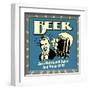 Beer! Zero Nutritional Value and Proud of It!-Retrospoofs-Framed Premium Giclee Print