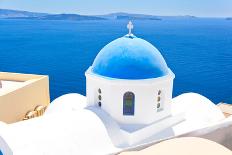 Church in Santorini, Greece - Stock Image-beerkoff-Photographic Print