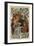 Beers of the Meuse-Alphonse Mucha-Framed Art Print