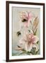 Bees and Lilies, Illustration from 'stories of Insect Life' by William J. Claxton, 1912-Louis Fairfax Muckley-Framed Giclee Print