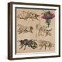 Bees, Beekeeping, and Honey-KUCO-Framed Art Print