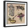 Bees, Beekeeping, and Honey-KUCO-Framed Art Print