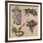 Bees, Beekeeping, and Honey-KUCO-Framed Art Print