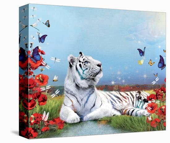 Bees, Bugs, And Tiger-Nancy Tillman-Stretched Canvas