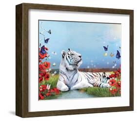 Bees, Bugs, And Tiger-Nancy Tillman-Framed Art Print