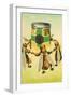 Bees Dance Round Honey-null-Framed Giclee Print