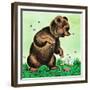 Bees for Bear - Jack & Jill-Irma Wilde-Framed Giclee Print