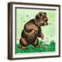 Bees for Bear - Jack & Jill-Irma Wilde-Framed Giclee Print