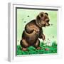 Bees for Bear - Jack & Jill-Irma Wilde-Framed Giclee Print