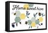 Bees Home Sweet Hive-Becky Thorns-Framed Stretched Canvas
