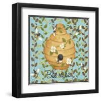 Bees & Honey I-Jade Reynolds-Framed Art Print