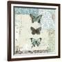 Bees n Butterflies No. 2-Katie Pertiet-Framed Art Print