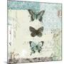 Bees n Butterflies No. 2-Katie Pertiet-Mounted Art Print