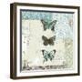 Bees n Butterflies No. 2-Katie Pertiet-Framed Art Print