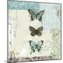 Bees n Butterflies No. 2-Katie Pertiet-Mounted Art Print