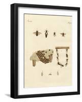 Bees-null-Framed Giclee Print