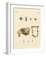 Bees-null-Framed Giclee Print