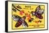 Bees-null-Framed Stretched Canvas