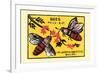 Bees-null-Framed Art Print